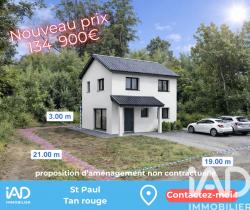 Terrain  Saint Gilles Les Hauts