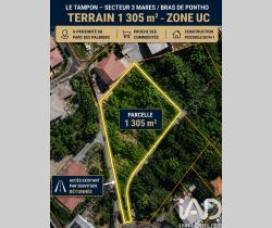 Terrain  1.305 m2