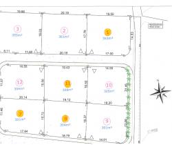 Terrain  304 m2