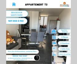 Appartement 3 pièce(s)  60 m2