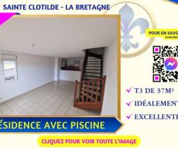 Appartement 3 pièce(s)  57 m2