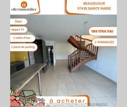 Appartement 3 pièce(s)  71 m2