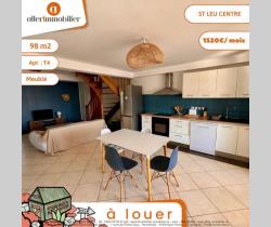 Appartement 4 pièce(s)  Saint Leu 