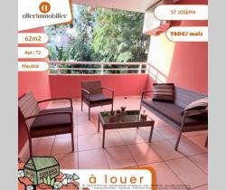 Appartement 2 pièce(s)  53 m2