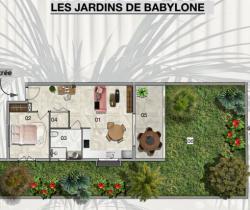 Appartement 2 pièce(s)  55 m2