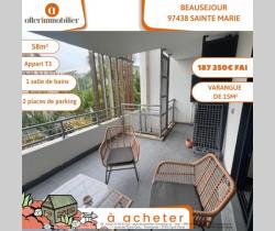 Appartement 3 pièce(s)  58 m2