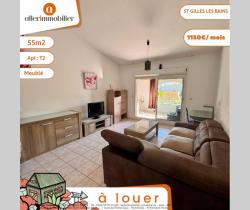 Appartement 2 pièce(s)  46 m2