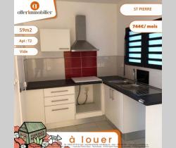 Appartement 2 pièce(s)  49 m2
