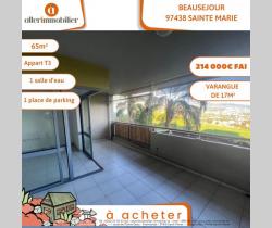 Appartement 3 pièce(s)  65 m2
