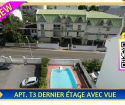 Appartement 3 pièce(s)  Saint Denis 