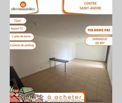 Appartement 3 pièce(s)  72 m2