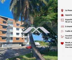 Appartement 3 pièce(s)  70 m2