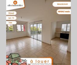 Appartement 4 pièce(s) Sainte Marie