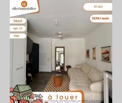 Appartement 3 pièce(s)  Saint Leu 