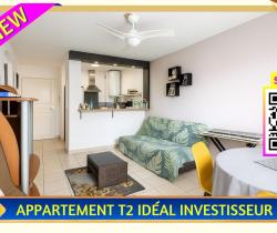 Appartement 2 pièce(s)  Saint Denis 