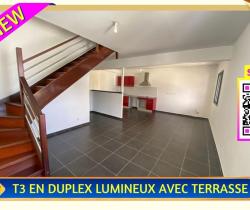 Appartement 3 pièce(s)  Saint Denis 