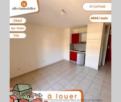 Appartement studio Sainte Clotilde