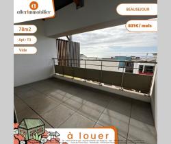 Appartement 3 pièce(s)  Sainte Marie 