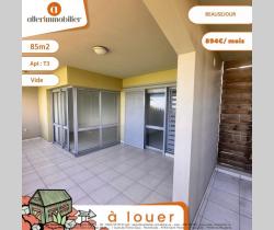 Appartement 3 pi&egrave;ce(s)  65 m2