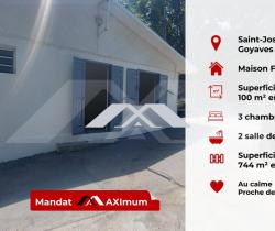 Maison / Villa 4 pi&egrave;ce(s)  100 m2