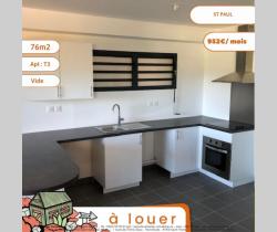 Appartement 3 pi&egrave;ce(s)  63 m2