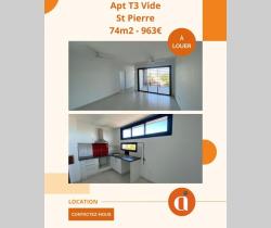 Appartement 3 pi&egrave;ce(s)  66 m2