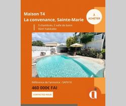 Maison / Villa 4 pièce(s)  Sainte Marie 