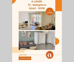 Appartement 2 pièce(s)  Saint Denis 
