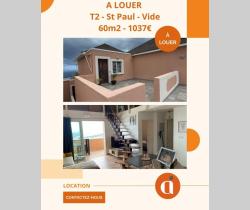 Appartement 2 pi&egrave;ce(s)  60 m2