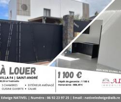 Maison / Villa 4 pièce(s)  Saint André 
