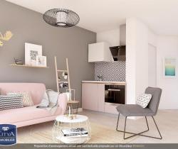 Appartement studio 24 m2