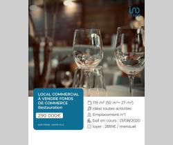 Local commercial Saint Pierre