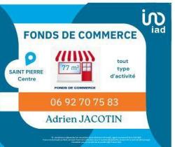 Local commercial  Saint Pierre 