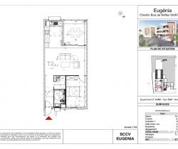 Appartement 2 pi&egrave;ce(s)  67 m2