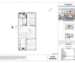 Appartement 2 pi&egrave;ce(s)  65 m2